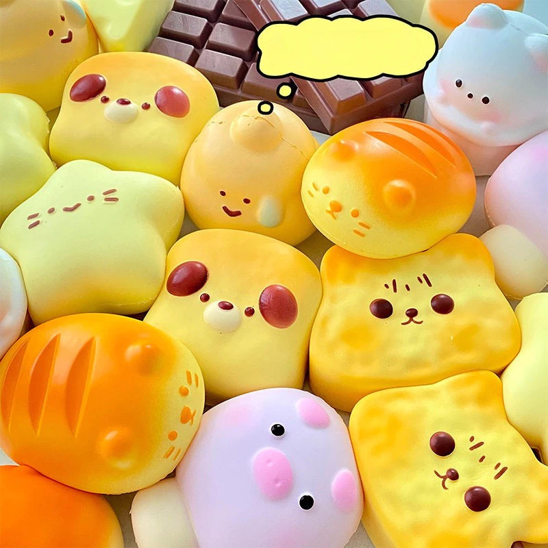 Capybara Squishy เบเกอรี่ บีบคลายเครียด Soft Rebound