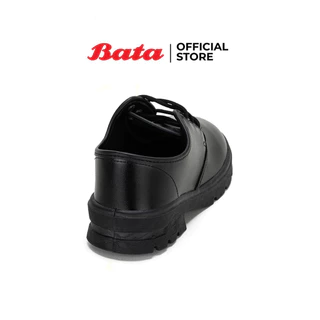 Bata บาจา รองเท้านักเรียนเด็กผู้ชาย รองเท้าทางการ รองเท้าเด็ก รองเท้านักเรียนแบบผูกเชือก School Shoes สีดำ 3216126