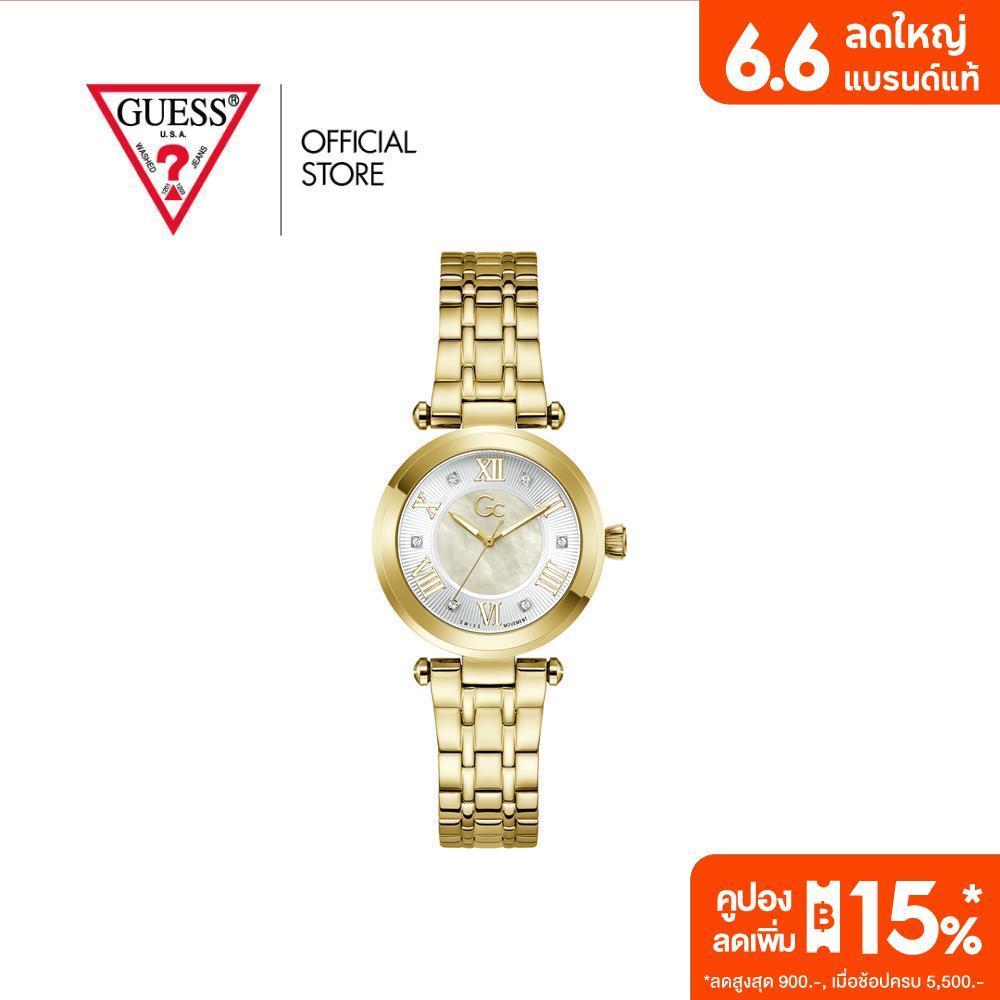 GUESS GC นาฬิกาข้อมือ รุ่น Gc TopChic Z63003L6 สีทอง