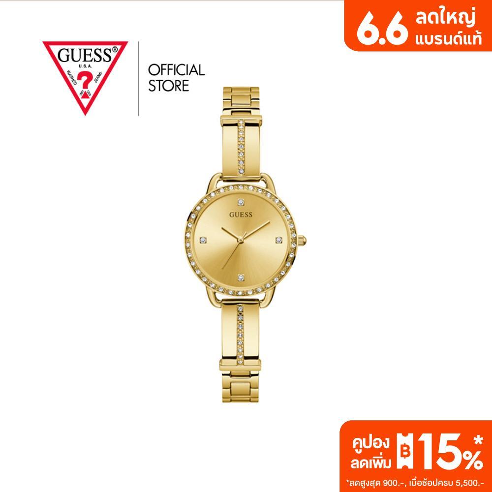GUESS นาฬิกาข้อมือผู้หญิง รุ่น BELLINI GW0022L2 สีทอง