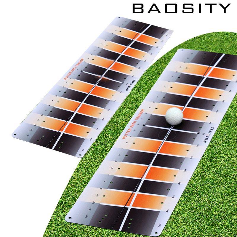 [Baosity] Golf Practice Mat Batting Putt Mat Golf Putter Putting Mat สําหรับ Home Golfing