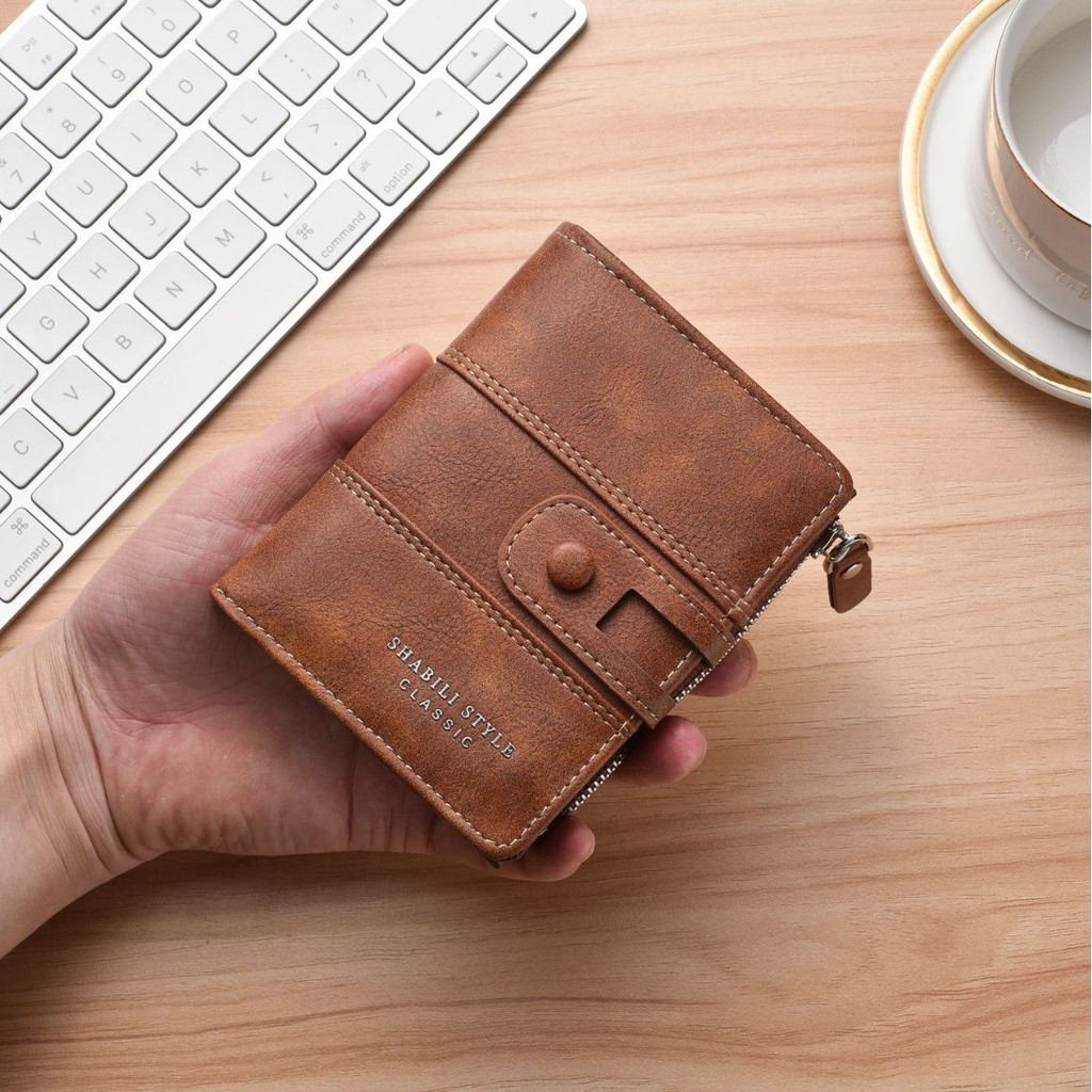 Men Short Wallet Factory [E526]