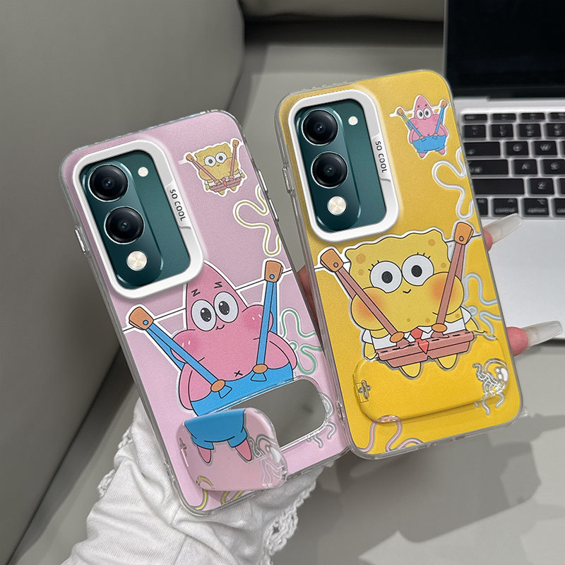 Vivo y04 กรณี vivo y29s 5g y19e y19 5g สี Silver Anti fall เคสโทรศัพท์ป้องกัน