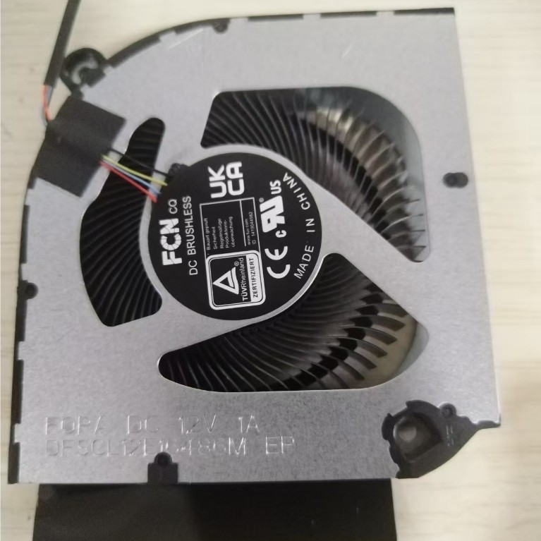 CPU ใหม่พัดลมระบายความร้อนแล็ปท็อปสําหรับ ACER Nitro 5 AN515-58 i7-12700H SUNON EG750901S1-C080-S9A 