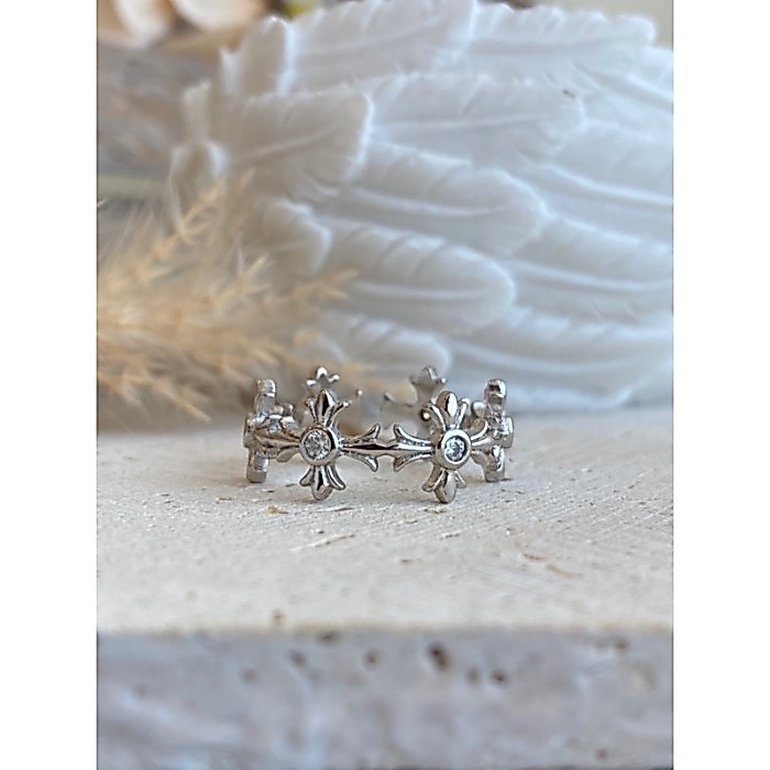 __แหวน Moissanite 0.1ct (S925 เงิน) แหวน Moissanite 0.1ct (เงิน S925)