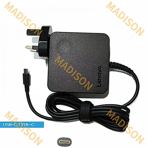 อะแดปเตอร์ชาร์จแล็ปท็อปสําหรับ Lenovo t480 e480 E14 Type-C 65W 20V 3.25a USB-C