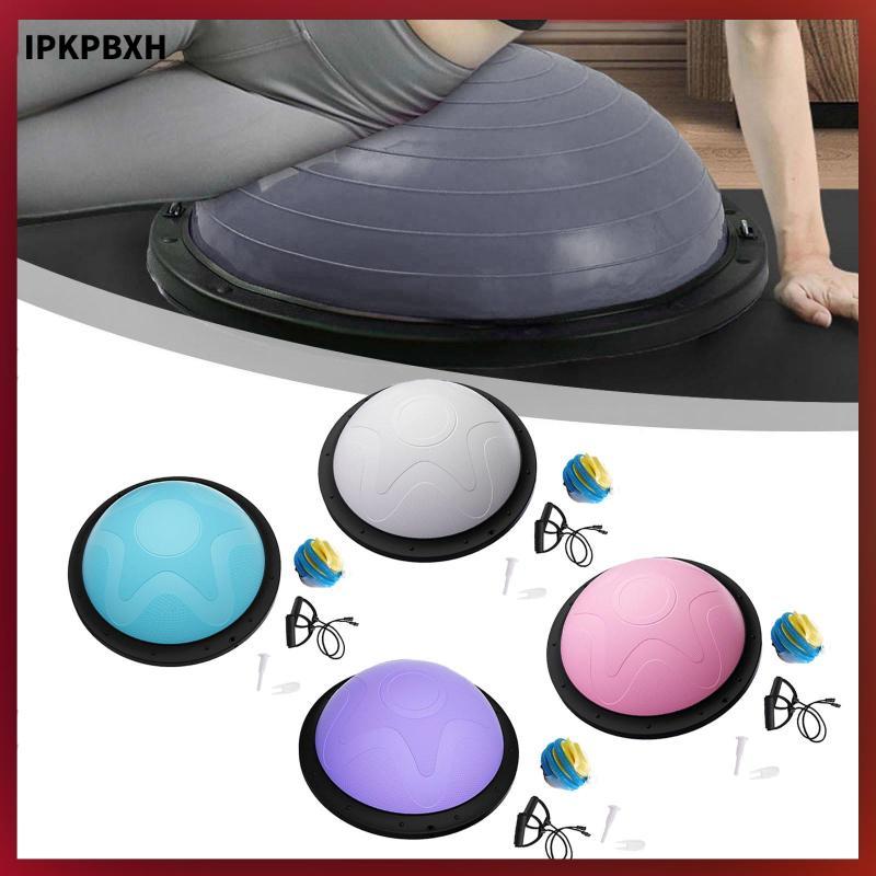 MagiDeal Balance Ball การออกกําลังกาย Core Training Inflatable Yoga Ball Half Ball Balancing Core อุ
