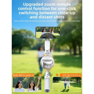 ว้าวใหม่ | ไม้เซลฟี่แม่เหล็ก Zoomable ที่วางโทรศัพท์รองรับขาตั้งกล้อง