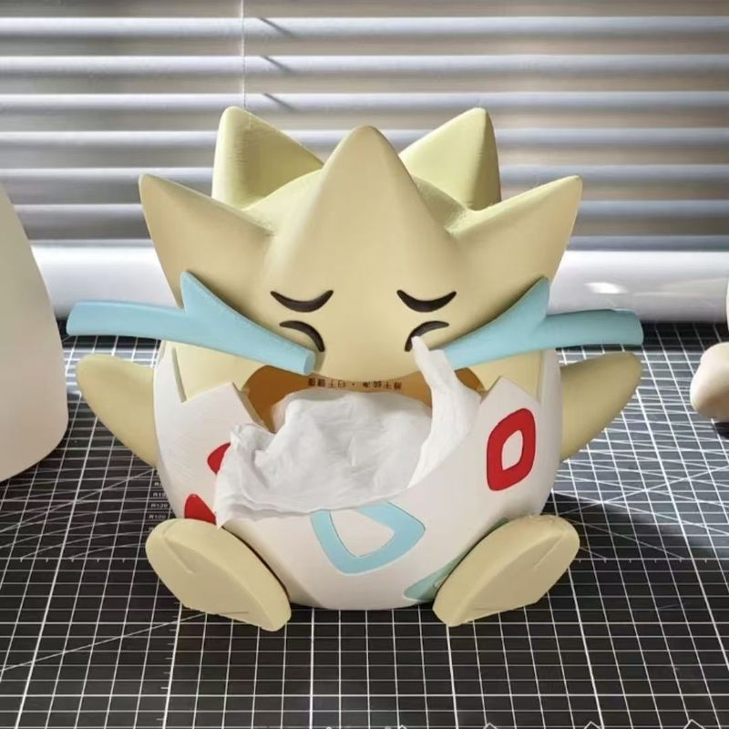 Pokémon Pokémon Pokeby Tissue Box Pokémon Seed Doll Figure Model 3d Printing 3d Printing Paper Box