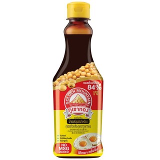 ภูเขาทอง ซอสปรุงรสฝาเหลือง Golden Mountain Yellow Cap Sauce 210ml.