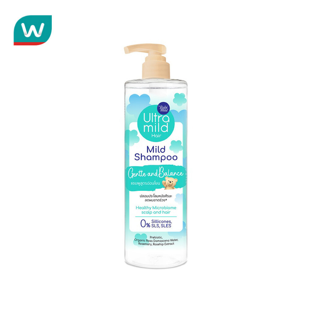 Ultra Mild อัลตร้ามายด์ บาย เบบี้มายด์ แชมพู ดีพ มอยส์เจอร์ 470 มล.