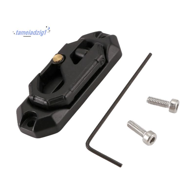 Winch Control Mount แผ่นโลหะ Winch Hook Recovery เครื่องมือเหมาะสําหรับ RC Crawler รถ Axail SCX10 TR