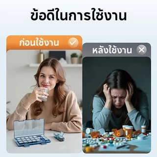 พร้อมส่ง กล่องยา7วัน 28ช่อง กรณียาแบบพกพา กันชื้น กันฝุ่น เหมาะสำหรับการเดินทางและพกพาติดตัวไปด้วย