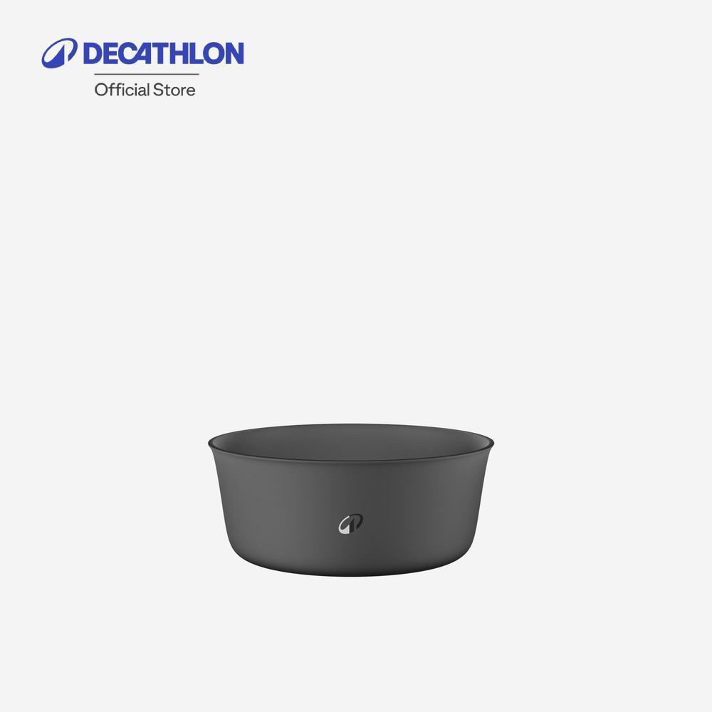 Decathlon 0.25 L Plastic Bowl 100 For Camping And Bivouacking ชามพลาสติก 0.25 ลิตร รุ่น 100 สำหรับการตั้งแคมป์ - Black