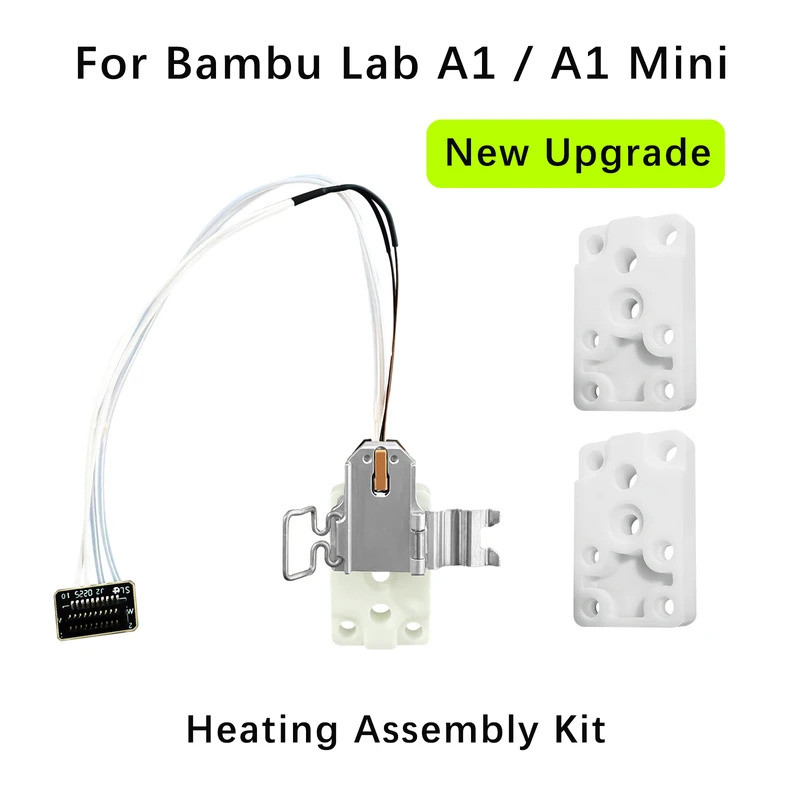 HBสําหรับBambu Lab A1 Hotendความร้อน-A1 SeriesอัพเกรดZirconia Bambulab A1 Mini Hotendอุปกรณ์ติดตั้งค