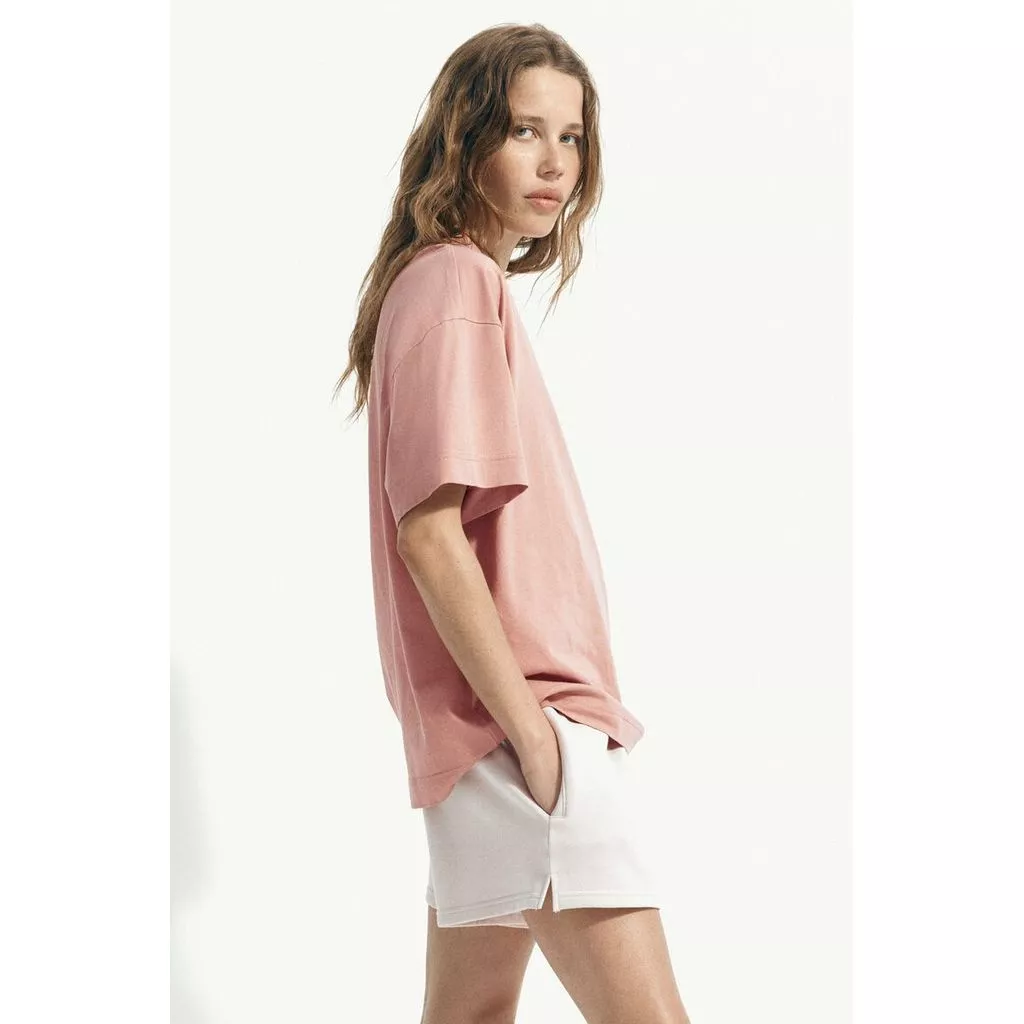H&M(เอชแอนด์เอ็ม) เสื้อยืดทรงโอเวอร์ไซส์ ผู้หญิง 1246290_8