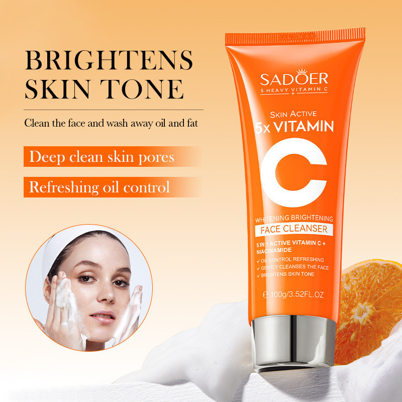 SADOER Five Fold Multi Effect Repair Vitamin C Skin Care Package ครีมทาหน้า