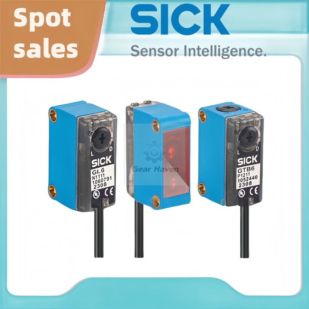Sick เซ็นเซอร์สวิตช์โฟโตอิเล็กทริค GTE6 GTB6-P/N1211 N1212 GL6-P/N111 12