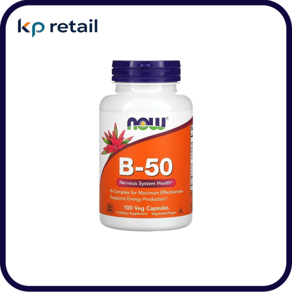 NOW Foods B-50  100 Veg Capsules