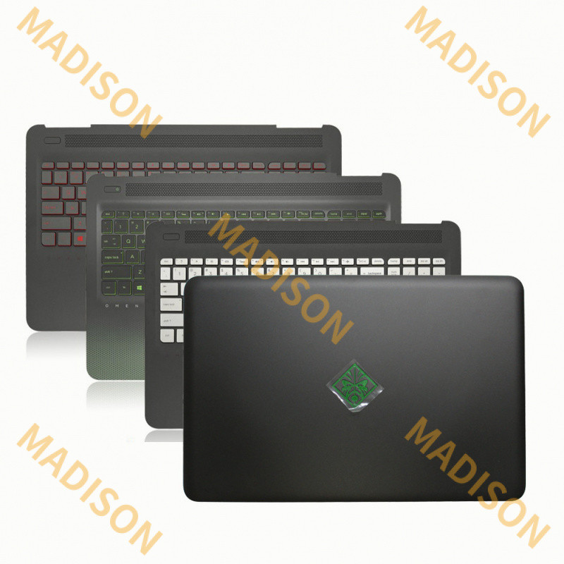 ใหม่สําหรับ HP OMEN 15-AX 15-BC, TPN-Q173 LCD ฝาหลัง รุ่น, ฝาครอบบน/กรอบ B/C ด้านข้าง, palmrest, ฝาครอบ D, แป้นพิมพ์ล่าง