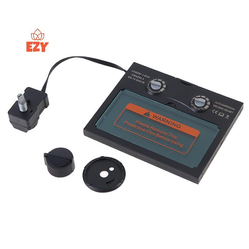 EZY Auto Solar Darkening หมวกกันน็อคเชื่อมเลนส์แว่นตาหมวกกันน็อค Automation Filter ใหม่