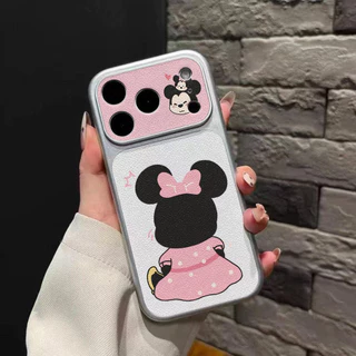 ❤️เคส Apple เคสที่รองรับ iPhone เคสไอโฟน 17 16 15 14 13 12 11 PRO PROMAX PLUS AIR เรียบง่าย Apple 17PROMAX-BXMBKP53-54