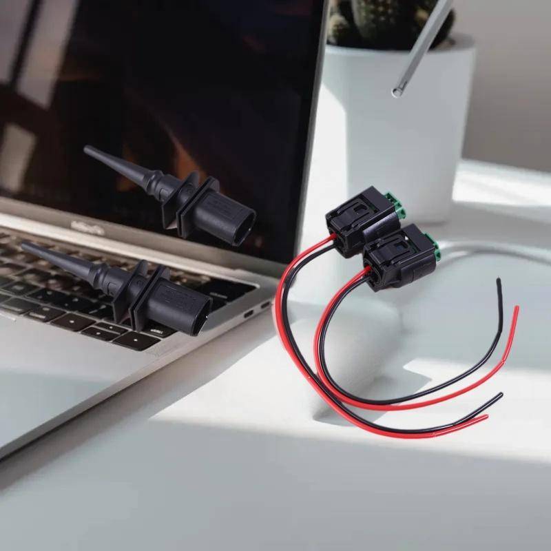 AAAirSpecial Connector Plug Ambient ภายนอกเซ็นเซอร์อุณหภูมิอากาศสําหรับ 1 6 7 Series E39 E46 X3 X5 X