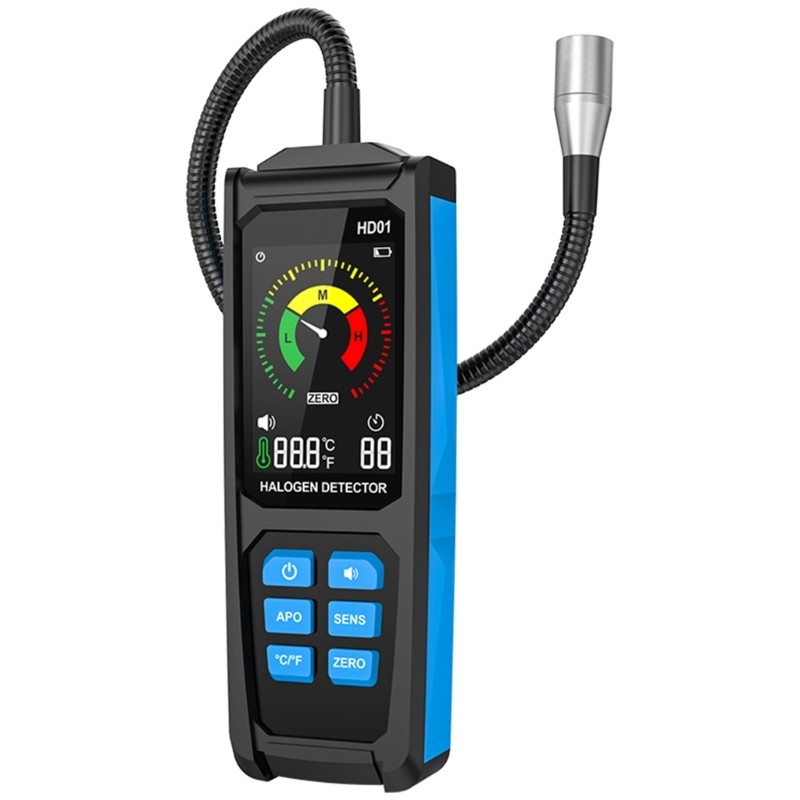 Kiss น้ําหนักเบา HVAC System Leakage Tester Gas Analyser สําหรับตําแหน่งที่ผิดเร็ว