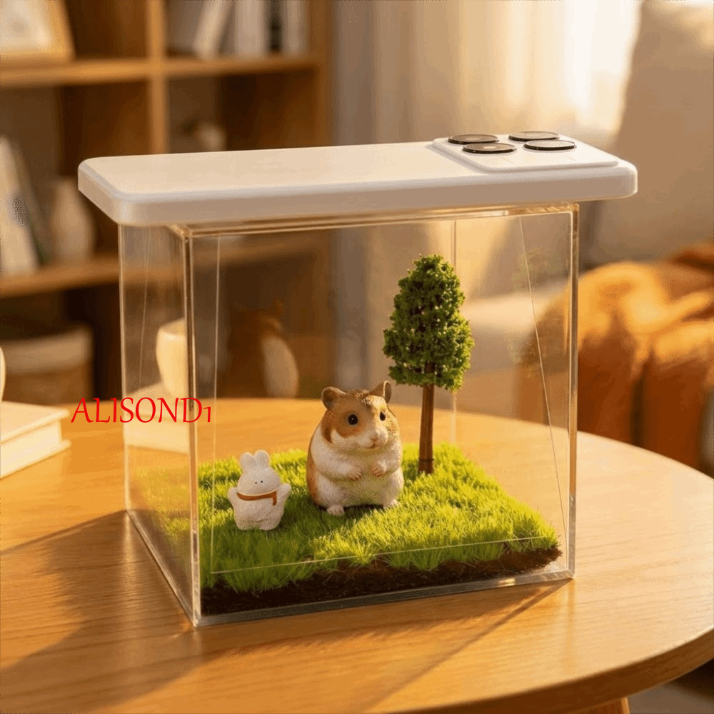 ALISOND1 Pet Holographic Projection, Digital Projection 3D Holographic Pet Remembrance, Digital Hous