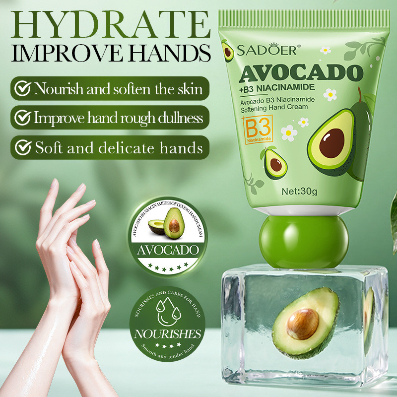 Avocado B3 Niacinamide Skin Rejuvenating Hand Cream