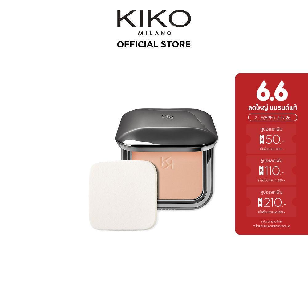 KIKO MILANO Weightless Perfection Wet And Dry Powder Foundation พาวเดอร์ ฟาวน์เดชั่น (แป้งพัฟ, กันแดด ผสมรองพื้น)