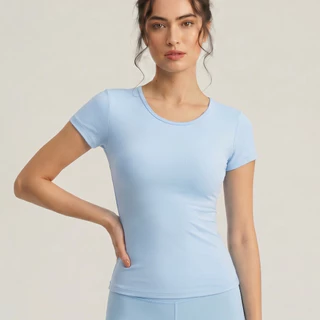 AirActive Yoga Top Sports T-shirt Short Sleeve Soft And Moisture-wicking