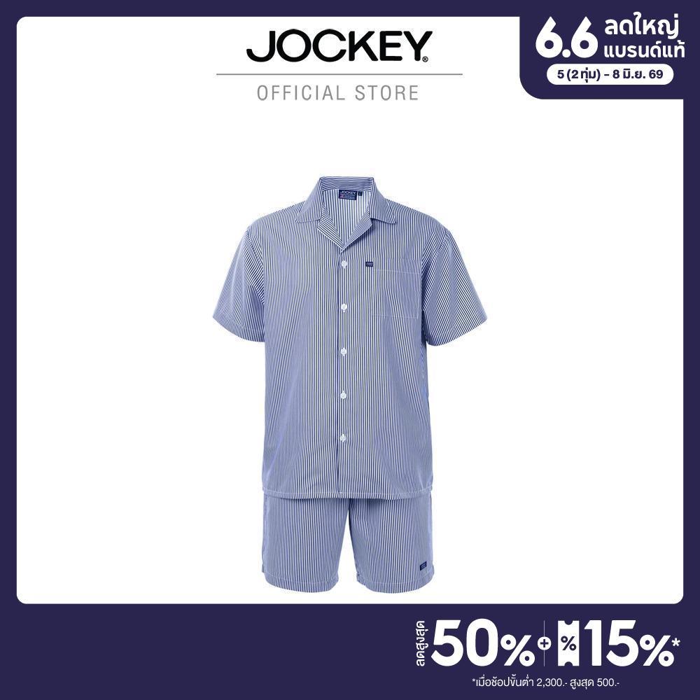JOCKEY UNDERWEAR ชุดนอน ESSENTIAL รุ่น KU JK0003SST SHORT SLEEVE/SHORTS