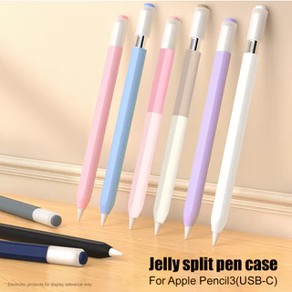 เคสซิลิโคนนิ่มสำหรับปากกาสไตลัส — เคสป้องกันและกันกระแทก for Apple Pencil Usb-c Pencil 3