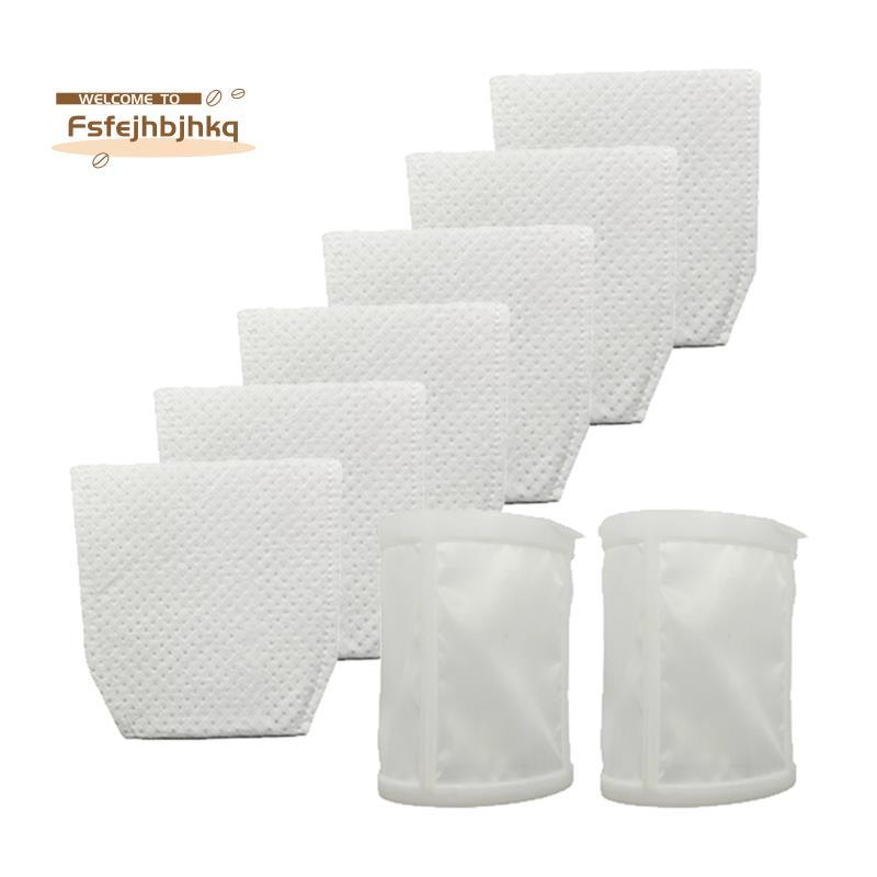 [fsfejhbjhkq]6+2pack ตัวกรองสูญญากาศสําหรับ T-03193 443060-3 XLC02ZB,XLC02ZW,XLC02RB1W,XLC02R1B,LC01