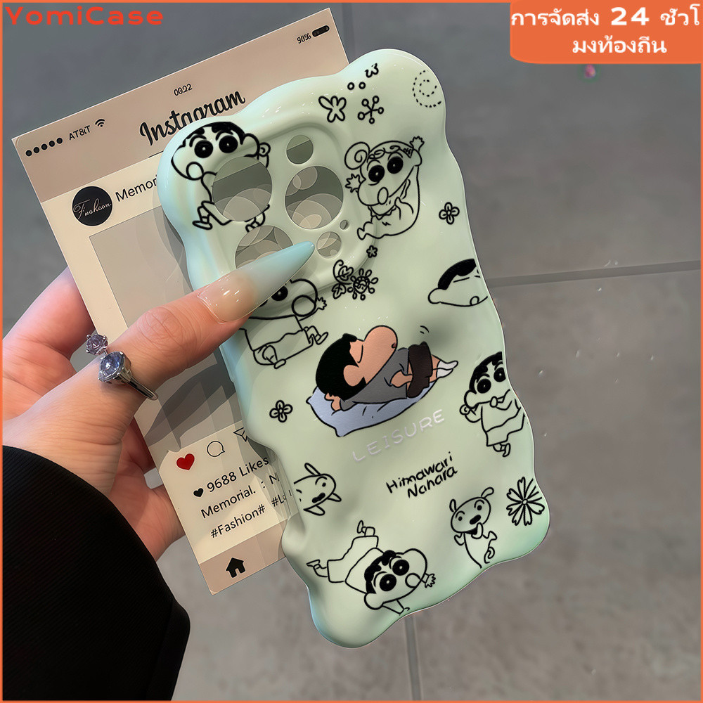 การ์ตูน น่ารัก เคสสำหรับไอโฟน17promax 11 12 13 14plus 15