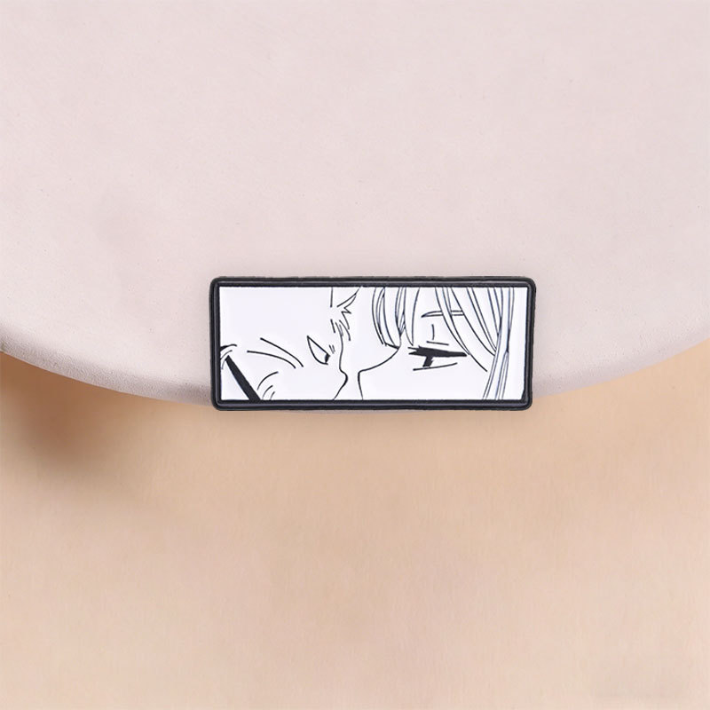 Kawaii มังงะแรงบันดาลใจเข็มกลัดคลาสสิกญี่ปุ่นการ์ตูนแผง Lapel Pin สําหรับกระเป๋าเป้สะพายหลังหมวก Anime Merch Decor