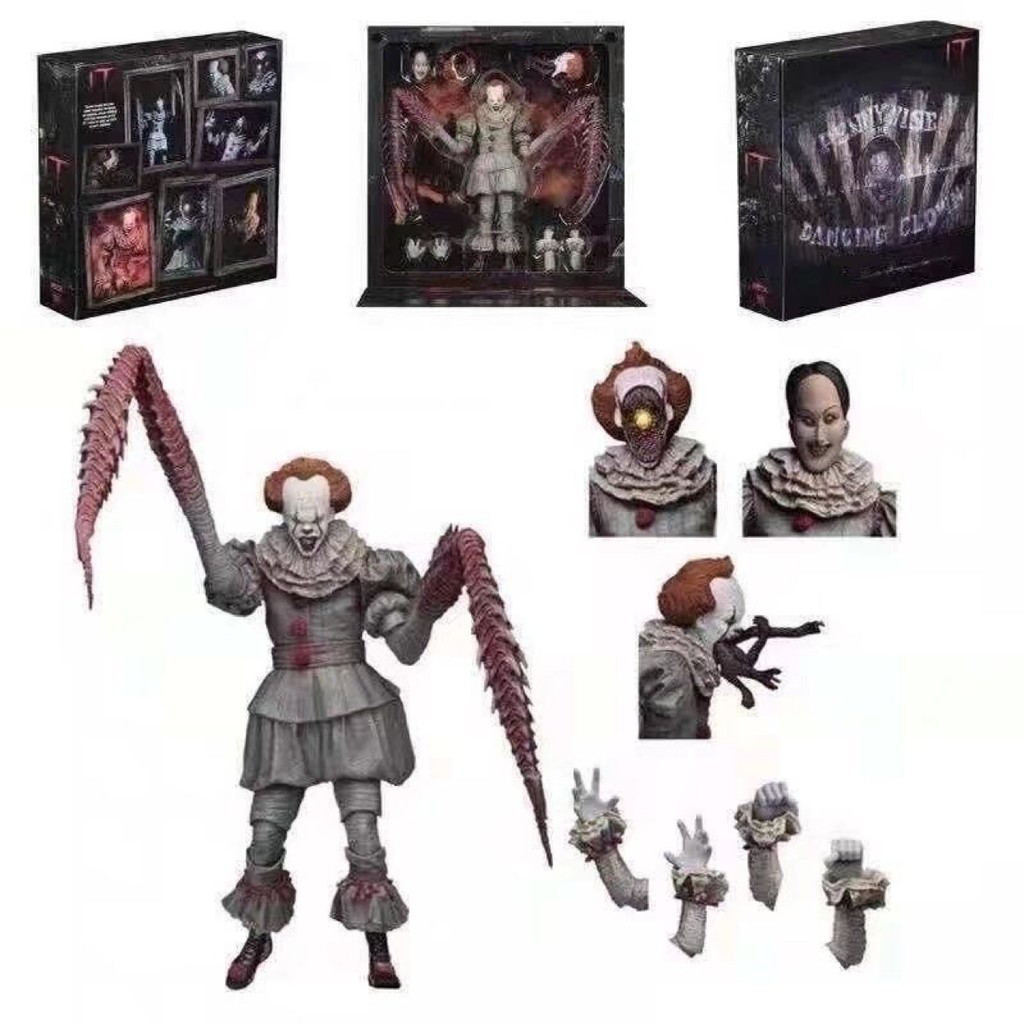 NECA Joker Resurrection Joker 2017 Dance Joker Deluxe Edition 23 ซม.ข้อต่อเคลื่อนย้ายได้