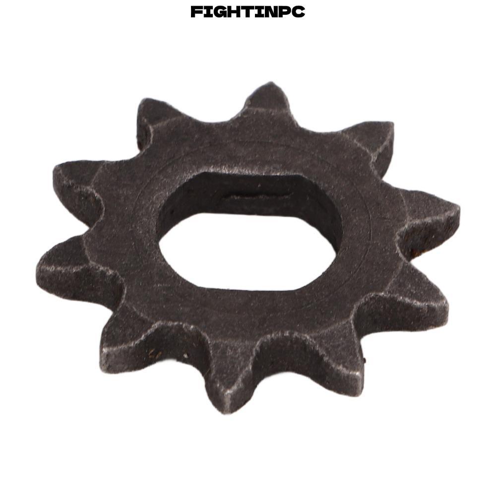 FIGHTINPC เกียร์ Pinion น้ําหนักเบา 25H 10T Sprocket มอเตอร์ Pinion, ทนทานเหล็กคาร์บอนมอเตอร์ Pinion