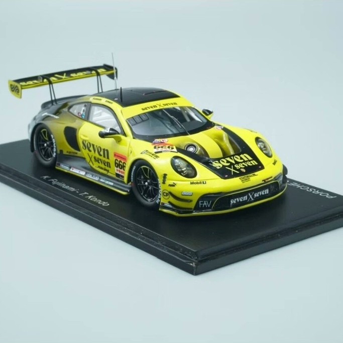 Spark 1: 43 Porsche 911 GT3R 7 x 7 2025 Super GT Racing GT300 Series รถแข่ง