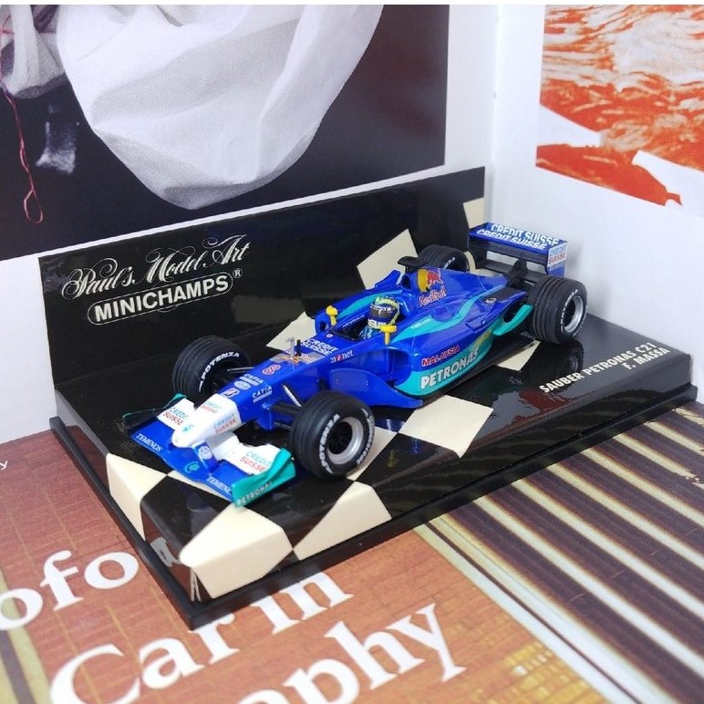 ข้อเสนอพิเศษ First Show Mini Chesoster C21 Horse Oil F1 2002 Marsa Annual Edition 1/43 Minichamps Sa