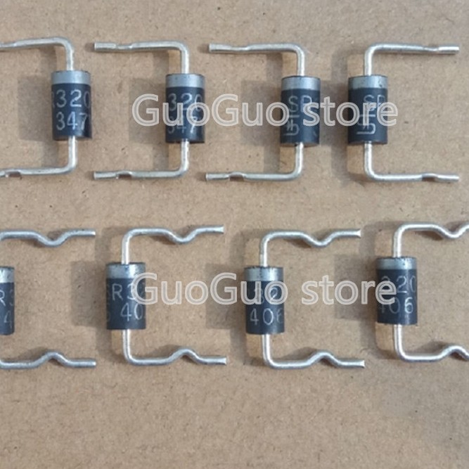 20 ชิ้น Schottky ไดโอด SR320 HBR3200 SR3200 SB3200 200V / 3A YF0913