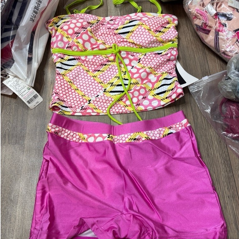 ใหม่. บิกินี่สีชมพู M. q47. q11