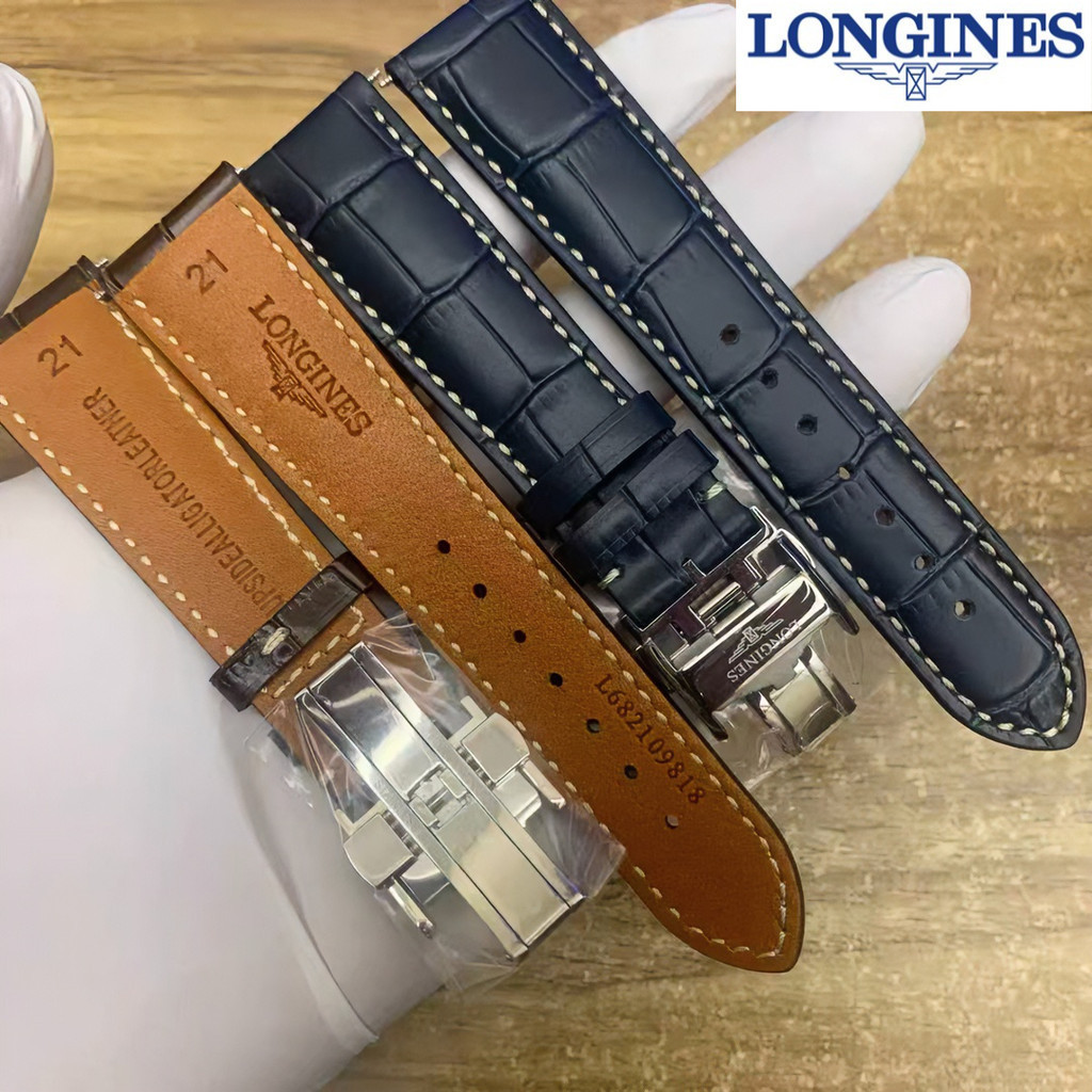 สายหนังแท้ Longines Master Collection – กันน้ําและป้องกันเหงื่อ, ป้องกันการขัดถู, สายนาฬิกาหนังลูกวัวคลาสสิก