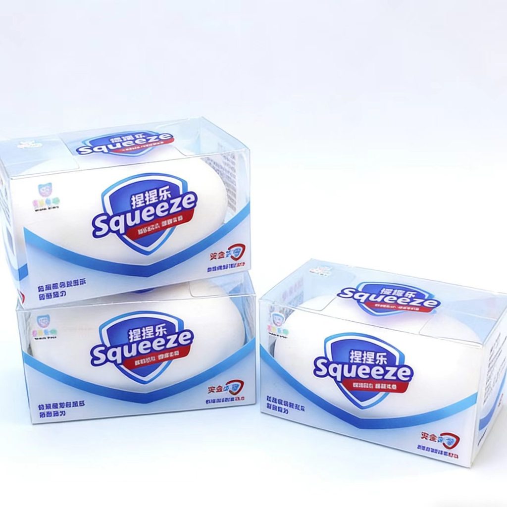 สบู่จําลอง Squishy กล่องตาบอดช้า Rising TPR Decompression Fidget พวงกุญแจตะกร้าอีสเตอร์ Stuffer ของขวัญขายดีใหม่