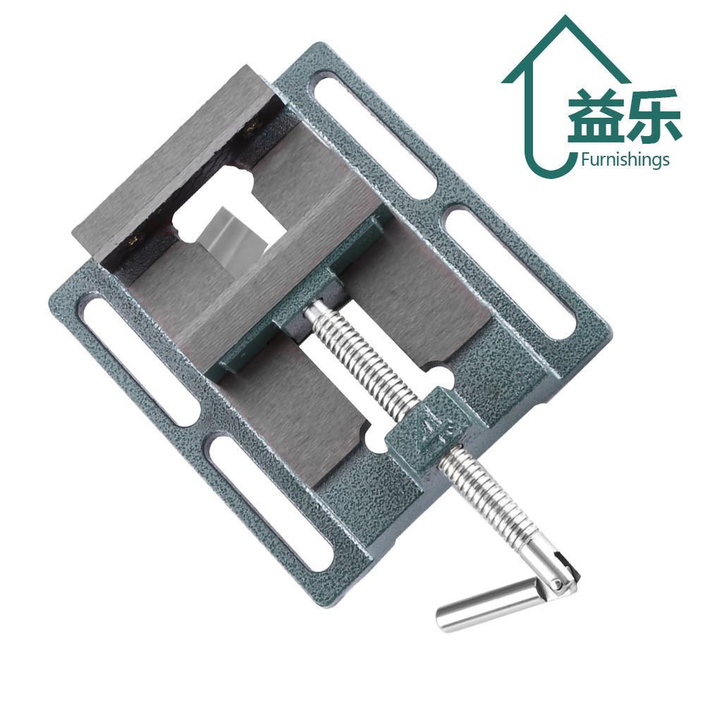 ANTINON Milling Vice, Multi-Groove Vice Jaw Pads 4 "เปิดขนาดเจาะกด Vice, Professional Heavy Duty Qui