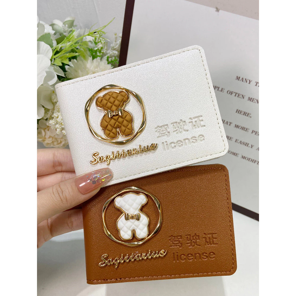 Mercedes-Benz BMW Audi Porsche Motorcycle Drivers License Leather Case Cute Drivers License Book Card Holder Dri thumbnail 5