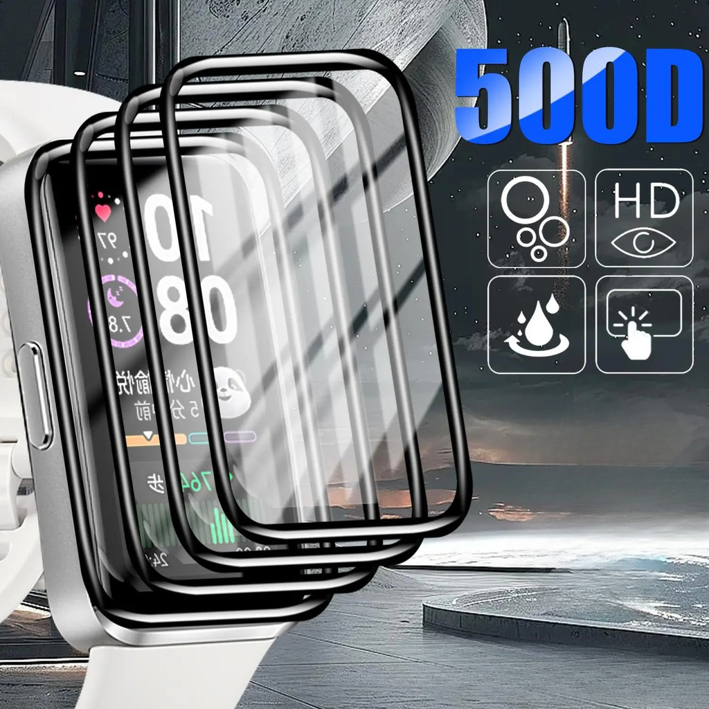 สําหรับ Huawei Band 11 10 9 8 7 6 Pro ป้องกันหน้าจอ 3D โค้งป้องกัน Ultra-HD ครอบคลุมฟิล์มป้องกันรอยขีดข่วน