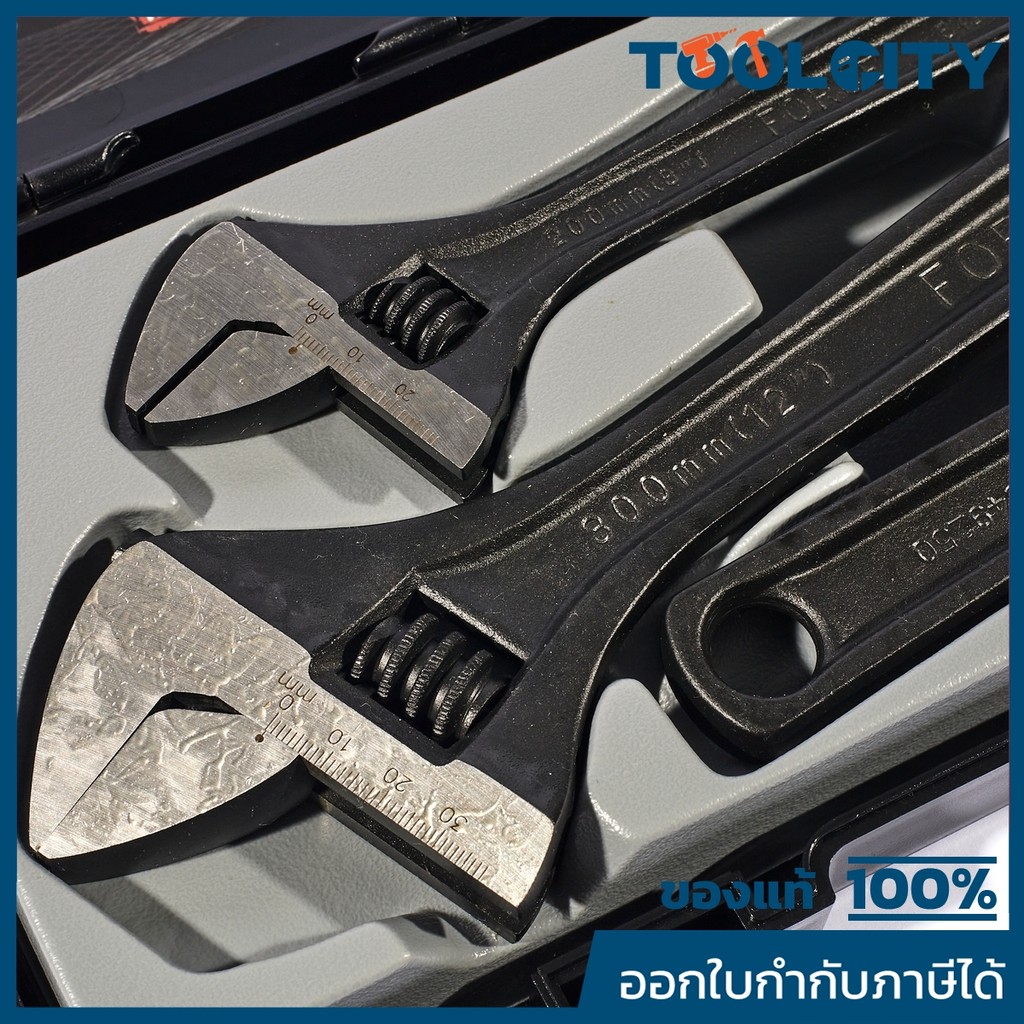 5036 ประแจเลื่อน 3 ชิ้น ขนาด 8 รูปที่ 3