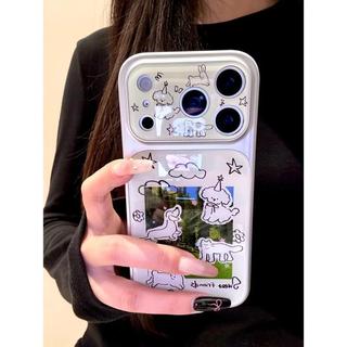 เคสโทรศัพท์ลายลูกสุนัขน่ารัก ใช้ได้กับ iPhone 13/11/12/17/14/15Plus/16ProMax ผลิตจากอะคริลิกคุณภาพสูง กันกระแทกและทนทาน